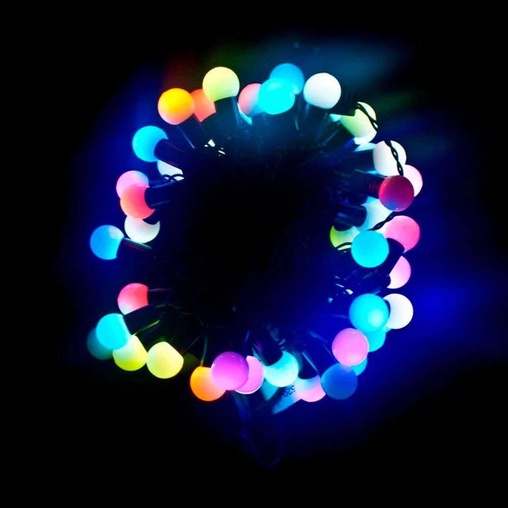 19.5 Ft. 50-Light LED Multicolor Electric Powered String Lights (Lot Of 2) 3 19.5 Ft. 50-Light LED Multicolor Electric Powered String Lights (Lot Of 2) - Image 3