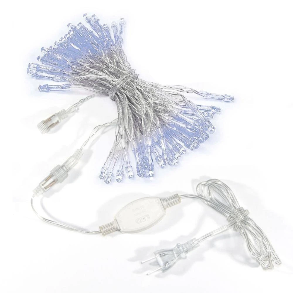 34 Ft. 100-Light LED Multicolor Electric Powered String Lights 2 34 Ft. 100-Light LED Multicolor Electric Powered String Lights - Image 2