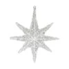 Alpine 3D Hanging Star Christmas Decor With LED Lights