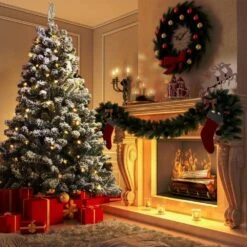 49.66 Ft. 150-Light LED Warm White Christmas String Light, Indoor/Outdoor Mini Lights With Continuous-On Technology -Northlight Shop aurio lighting christmas novelty lights plcl150 hm5 ww 44 1000