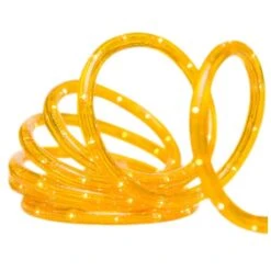 18 Ft. 50-Light Gold Rope Light