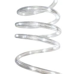 12 Ft. 72-Light White Round Rope LED Light