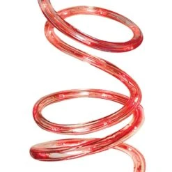 12 Ft. 72-Light Red Round Rope LED Light