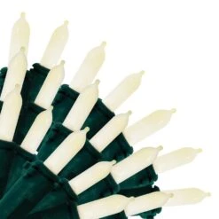 17 Ft. 50-Count LED Warm White Christmas Warm Glow Traditional Mini Lights