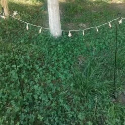 12 Pcs Pack For 37 In. Quick Light Post In Matte Black -Northlight Shop christmas light accessories jlb qlp qlp05 4f 1000