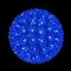 7.5 In. 120-Light LED Blue Decorative Starlight Sphere