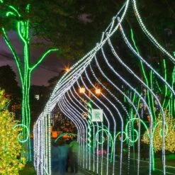 150 Ft. 1800-Light LED Cool White Rope Light Kit -Northlight Shop christmas rope lights 73653 4f 1000