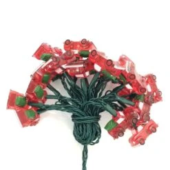 Brilliant Red Truck 20-Count Battery OP White LED Christmas String Lights On/Off/Twinkle/Timer -Northlight Shop christmas string lights 49709 myt 1f 1000
