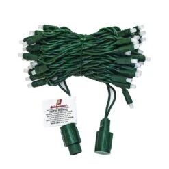 4 In. 50-Light Count 5 Mm Green Spacing Dynamic RGB - Cord/RGB