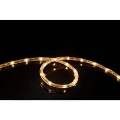 16 Ft. Soft White All Occasion Indoor Outdoor 1/4 In. LED Rope Light 360Directional Shine Decoration (2-Pack)