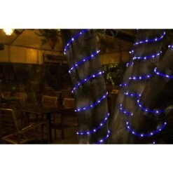 16 Ft. 80-Light Blue LED Mini Rope Light -Northlight Shop deerport decor christmas rope lights mrl16 bl 1f 1000