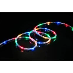 80-Light 16 Ft. LED Multi-Color Mini Rope Light TRUE-Tech 360-Degree Directional Shine