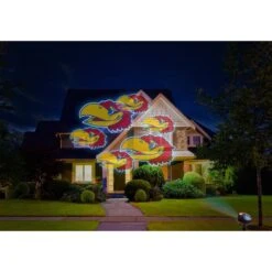 NCAA Kansas Jayhawks Team Pride Light -Northlight Shop fabrique innovations inc christmas light projectors cledks c3 1000