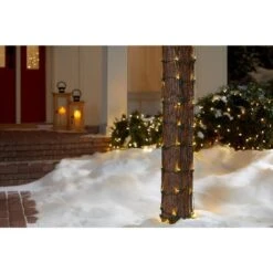 Home Accents Holiday 2 Ft. X 10 Ft. 144-Light Dome LED Warm White Net Light -Northlight Shop home accents holiday christmas net lights ty597 1715ww e1 1000