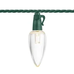 Home Accents Holiday 100 Count Warm White Transparent C9 LED Lights Heavy Duty -Northlight Shop home accents holiday christmas string lights 20090110041701h a0 1000