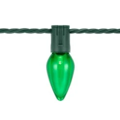 Home Accents Holiday 100 Count Red/Green/Warm White Steady Lit Super-Bright C9 LED Lights -Northlight Shop home accents holiday christmas string lights 24rt3432415wrg a0 1000