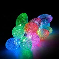 31.5 Ft. 24-Light RGB LED Color Blast Remote Controlled C12 Faceted String Lights -Northlight Shop illuminations christmas string lights l9024021nu01 1d 1000
