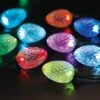 31.5 Ft. 24-Light RGB LED Color Blast Remote Controlled C12 Faceted String Lights