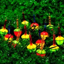 Christmas Bubble String Light, 7 Bubbles Lights, Old Fashion Vintage String Lights (Multicolor) -Northlight Shop joyfy christmas string lights 31436 b 44 1000