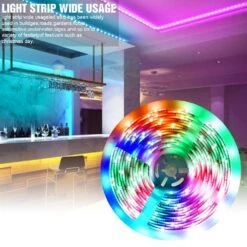 32 Ft. RGB 24 Keys 300-Lights Colorful LED String Light With Wifi Remote Control 11 32 Ft. RGB 24 Keys 300-Lights Colorful LED String Light With Wifi Remote Control -Northlight Shop karl home christmas string lights 276572744066 fa 1000