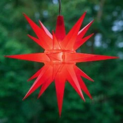 14 In. Illuminated LED Red Holiday Moravian Star 8 14 In. Illuminated LED Red Holiday Moravian Star -Northlight Shop kringle traditions christmas novelty lights 72716 c3 1000