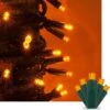 17 Ft. 50-Light Amber/Orange 5 Mm LED Mini Light Set