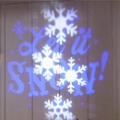 White/Blue Christmas Projection Whirl-A-Motion Plus Static With 6 Slides Halloween Light Projector -Northlight Shop lightshow christmas light projectors 115587 fa 1000
