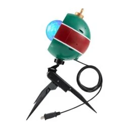 Blue/White Christmas Projection Plus Kaleidoscope Plus Whirl-A-Motion-SnowFlurry Halloween Light Projector -Northlight Shop lightshow christmas light projectors 117003 76 1000