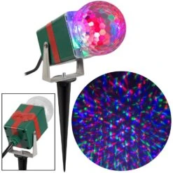 9.92 In. Christmas RGB Projection-Kaleidoscope