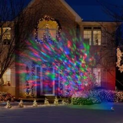 AppLights Projection Spot Light Stake -Northlight Shop lightshow christmas light projectors 37871 31 1000