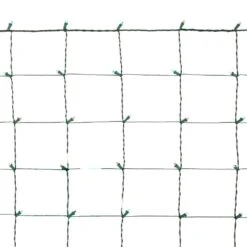 48 In. H X 66 In. W 72-Light LuxeSparkle Multi Color Christmas Net Light With Green Wire