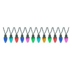 12.5 Ft. 12-Light Christmas Color Changing Light Show String C9 Shape Set
