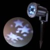 1-Light White Stars LED Projector Lights
