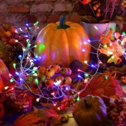 100-Light LED Battery Operated Multi-color Flashing Firecracker Fairy String Lights -Northlight Shop lumabase christmas novelty lights 65202 76 1000