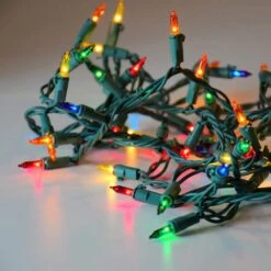 200-Light Multi Color Mini String Lights -Northlight Shop lumabase christmas string lights 38402 4f 1000