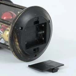 10-Light Red, Green And Blue Round LED Lantern With String Light -Northlight Shop luxenhome christmas novelty lights whdl375 fa 1000