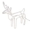 25 In. 1-Light LED White Rope Light Standing Reindeer Indoor/Outdoor Christmas Decoration Lighted Display