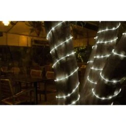 16 Ft. 80-Light Cool White Mini Rope LED Light -Northlight Shop meilo christmas rope lights mrl16 dl 44 1000