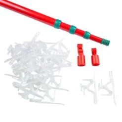 Northlight Set Of 25 Ladderless Red And Green Light Hanging Kit 11 Ft.