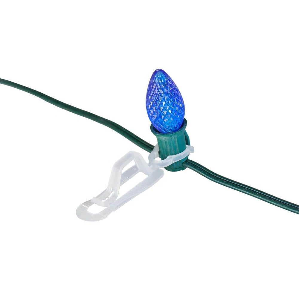 Northlight 3.5 In. Clear Outdoor Universal Christmas Light Clips (Set Of 50) 3 Northlight 3.5 In. Clear Outdoor Universal Christmas Light Clips (Set Of 50) - Image 3