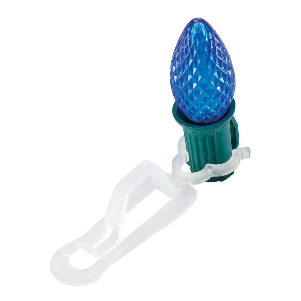 Northlight 3.5 In. Clear Outdoor Universal Christmas Light Clips (Set Of 50) 2 Northlight 3.5 In. Clear Outdoor Universal Christmas Light Clips (Set Of 50) - Image 2