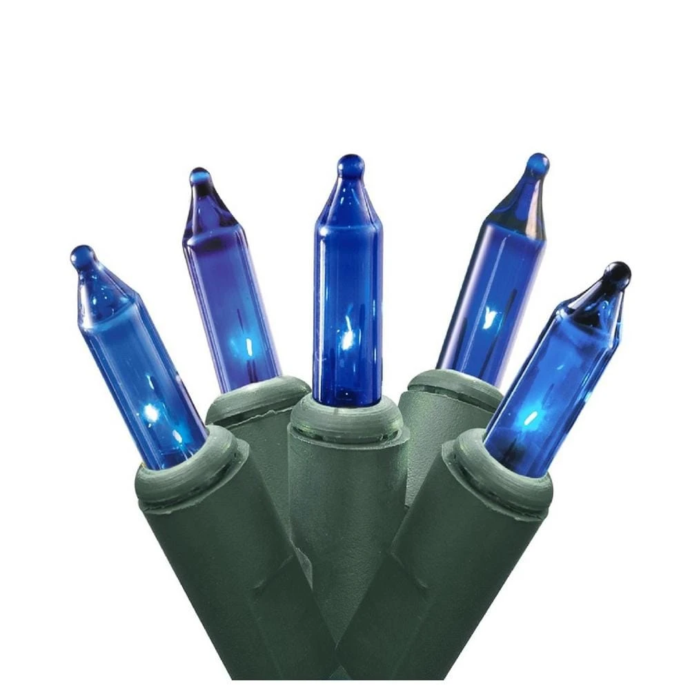 Northlight 4 Ft. X 6 Ft. Blue Mini Net Style Christmas Lights With Green Wire 1 Northlight 4 Ft. X 6 Ft. Blue Mini Net Style Christmas Lights With Green Wire