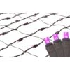Northlight 2 Ft. X 8 Ft. Pink LED Net Style Tree Trunk Wrap Christmas Lights With Brown Wire