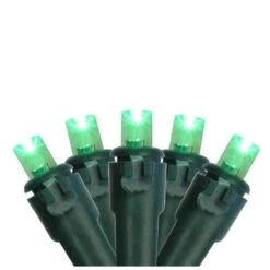 Northlight 4 Ft. X 6 Ft. Green LED Net Style Christmas Lights With Green Wire