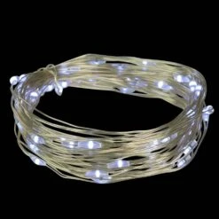 Northlight 100-Light LED Pure White Micro Fairy Lights With 16.25 Ft. Copper Wire -Northlight Shop northlight christmas novelty lights 32737529 c3 1000