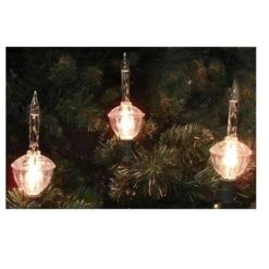 Northlight 6 Ft. 7-Clear Retro Christmas Bubble Lights - Green Wire -Northlight Shop northlight christmas novelty lights 32913373 31 1000
