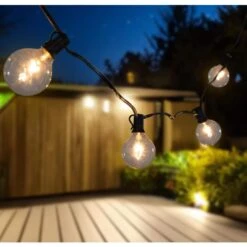 Northlight G50 Globe Christmas Light Set-Clear-9' Black Wire-10ct -Northlight Shop northlight christmas novelty lights 34316477 44 1000