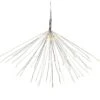 Northlight 20" LED Lighted Firework Silver Branch Christmas Decoration-Warm White Lights