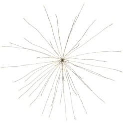 Northlight 20 In. LED Lighted Firework Green Branch Christmas Decoration-Warm White And Red Lights -Northlight Shop northlight christmas novelty lights 35694675 4f 1000