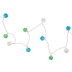 Northlight 10-Count Multicolor Globe Christmas Light Set 6ft White Wire -Northlight Shop northlight christmas novelty lights 35712060 44 1000